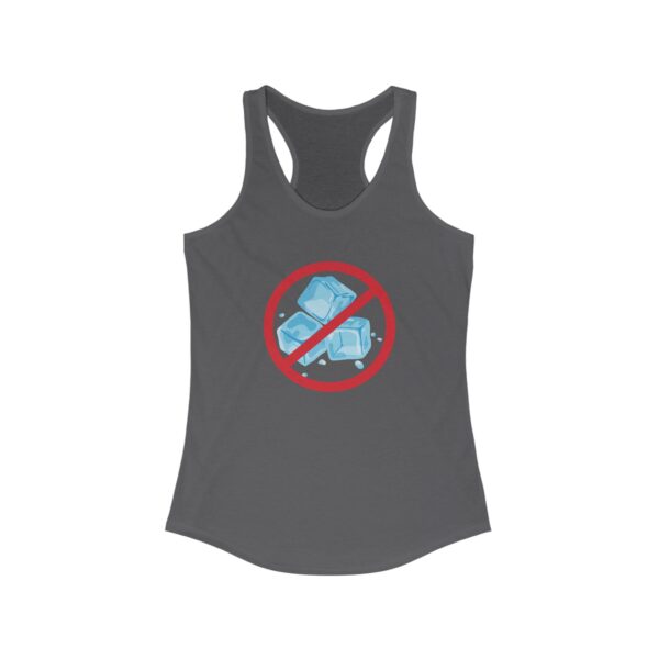 No Ice Women's Racerback Tank, Statement Tank Top, Stylish Muscle Tank - Image 6