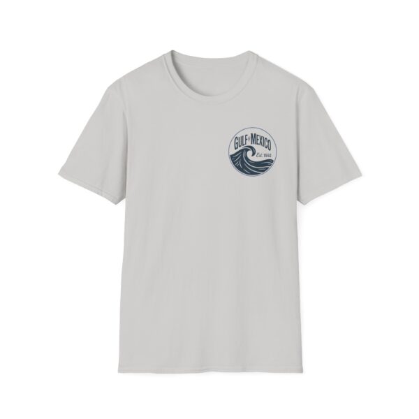 Gulf of Mexico Logo Unisex Softstyle T-Shirt, Statement T-Shirt - Image 3