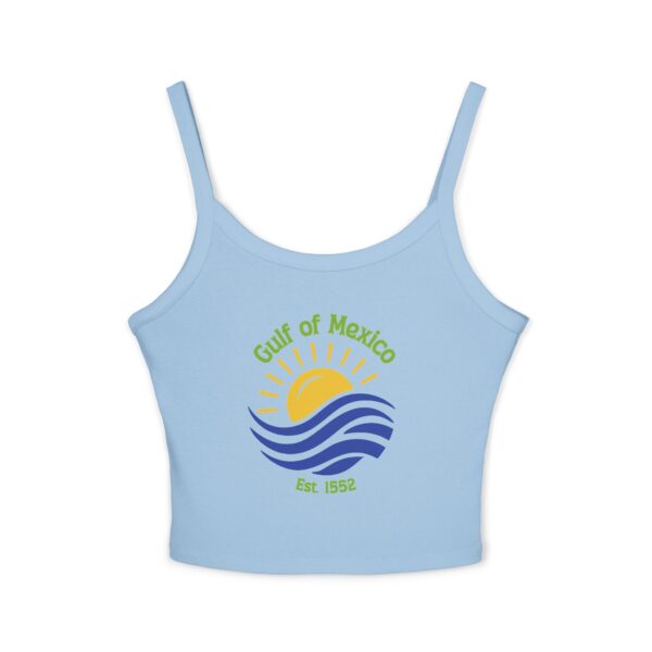 Sexy Gulf of Mexico Est 1552 Women's Tank Top, Beach Vacation Graphic Tee, Summer Sleeveless Shirt, Ocean Lover Gift, Coastal Apparel - Image 5