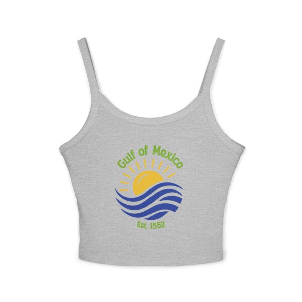 Sexy Gulf of Mexico Est 1552 Women's Tank Top, Beach Vacation Graphic Tee, Summer Sleeveless Shirt, Ocean Lover Gift, Coastal Apparel - Image 6