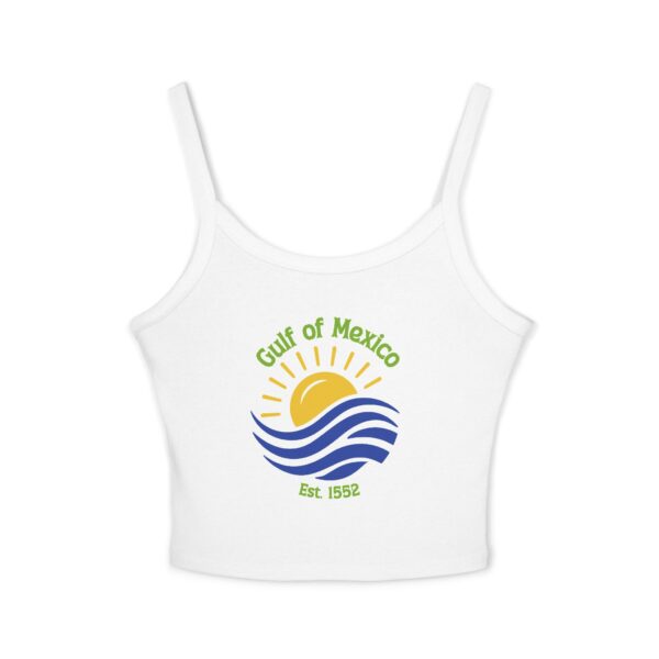 Sexy Gulf of Mexico Est 1552 Women's Tank Top, Beach Vacation Graphic Tee, Summer Sleeveless Shirt, Ocean Lover Gift, Coastal Apparel - Image 3