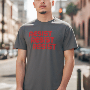 Resist Activism Unisex T-shirt, Protest Tee, Political Statement Shirt