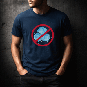 No Ice T-shirt Statement Tee, Unisex Graphic Tee, Graphic T-shirt, Trendy Tee, Cool T-shirt, Unique Tee, Funny Tee