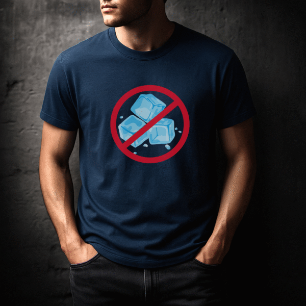 No Ice T-shirt Statement Tee, Unisex Graphic Tee, Graphic T-shirt, Trendy Tee, Cool T-shirt, Unique Tee, Funny Tee