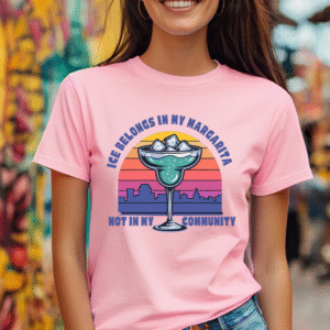 Margarita Tee, Ice Belongs Shirt, Human Rights Activist Top, Unisex Statement Jersey, Funny Graphic Tshirt