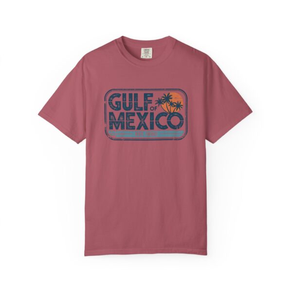 Gulf of Mexico Retro Distressed T-shirt, Beach Tee, Vintage Gulf Tee, Vacation Shirt, Unisex Top - Image 2