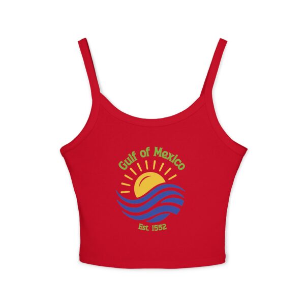 Sexy Gulf of Mexico Est 1552 Women's Tank Top, Beach Vacation Graphic Tee, Summer Sleeveless Shirt, Ocean Lover Gift, Coastal Apparel - Image 9