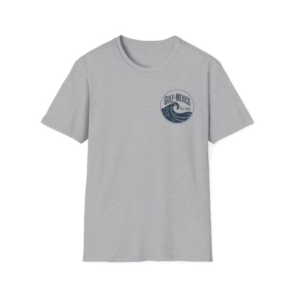 Gulf of Mexico Logo Unisex Softstyle T-Shirt, Statement T-Shirt - Image 4