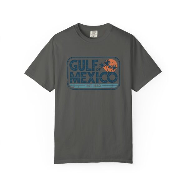 Gulf of Mexico Retro Distressed T-shirt, Beach Tee, Vintage Gulf Tee, Vacation Shirt, Unisex Top - Image 4