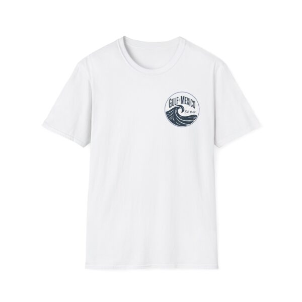 Gulf of Mexico Logo Unisex Softstyle T-Shirt, Statement T-Shirt - Image 2