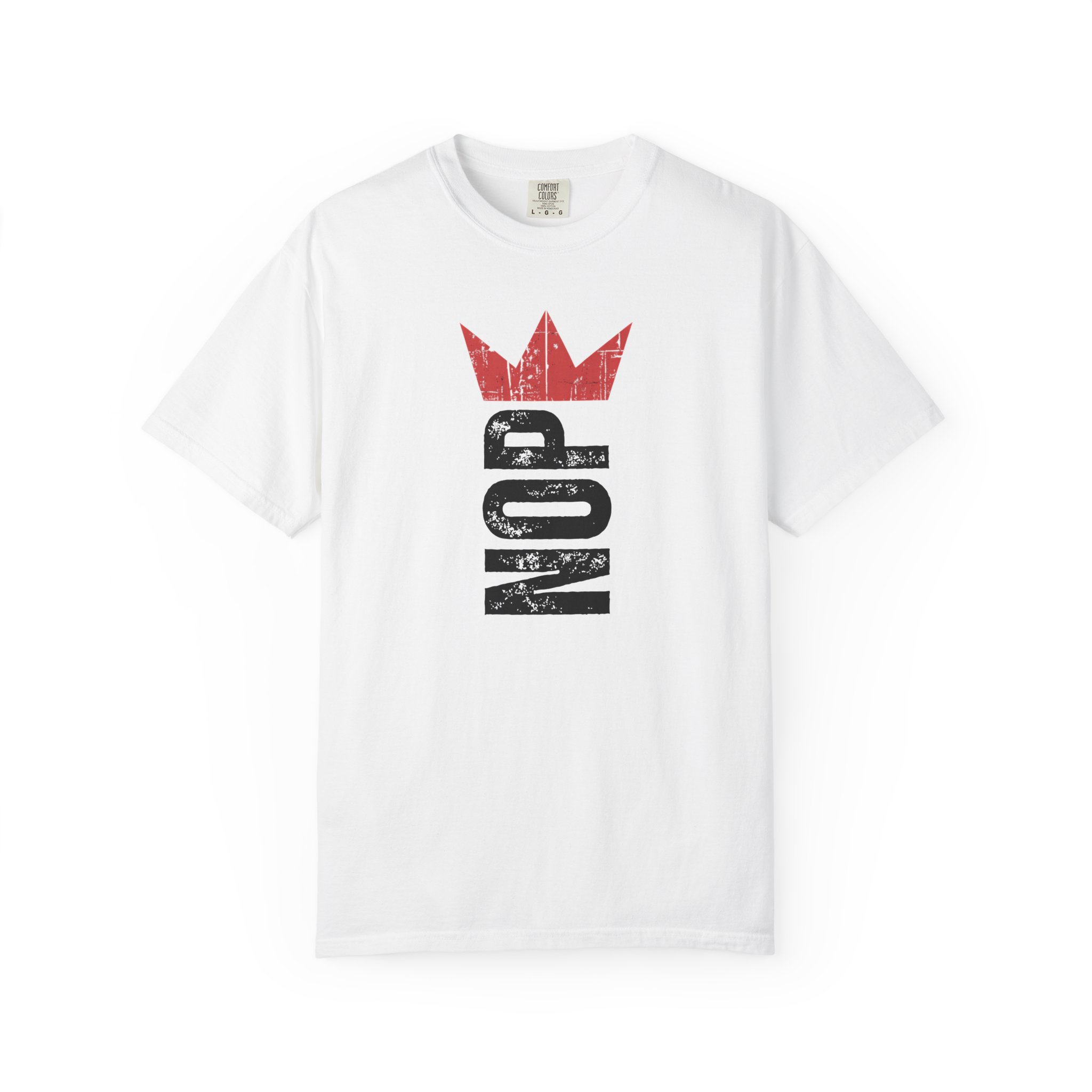 No Kings "Nope" Protest T-shirt- Black Lettering - Image 3