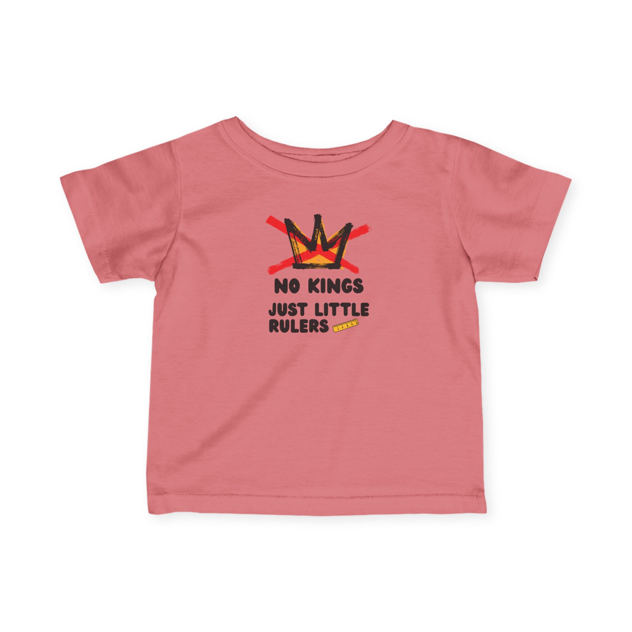 Adorable Little Rulers Infant Tee - Mini protest baby Tshirt - Image 10