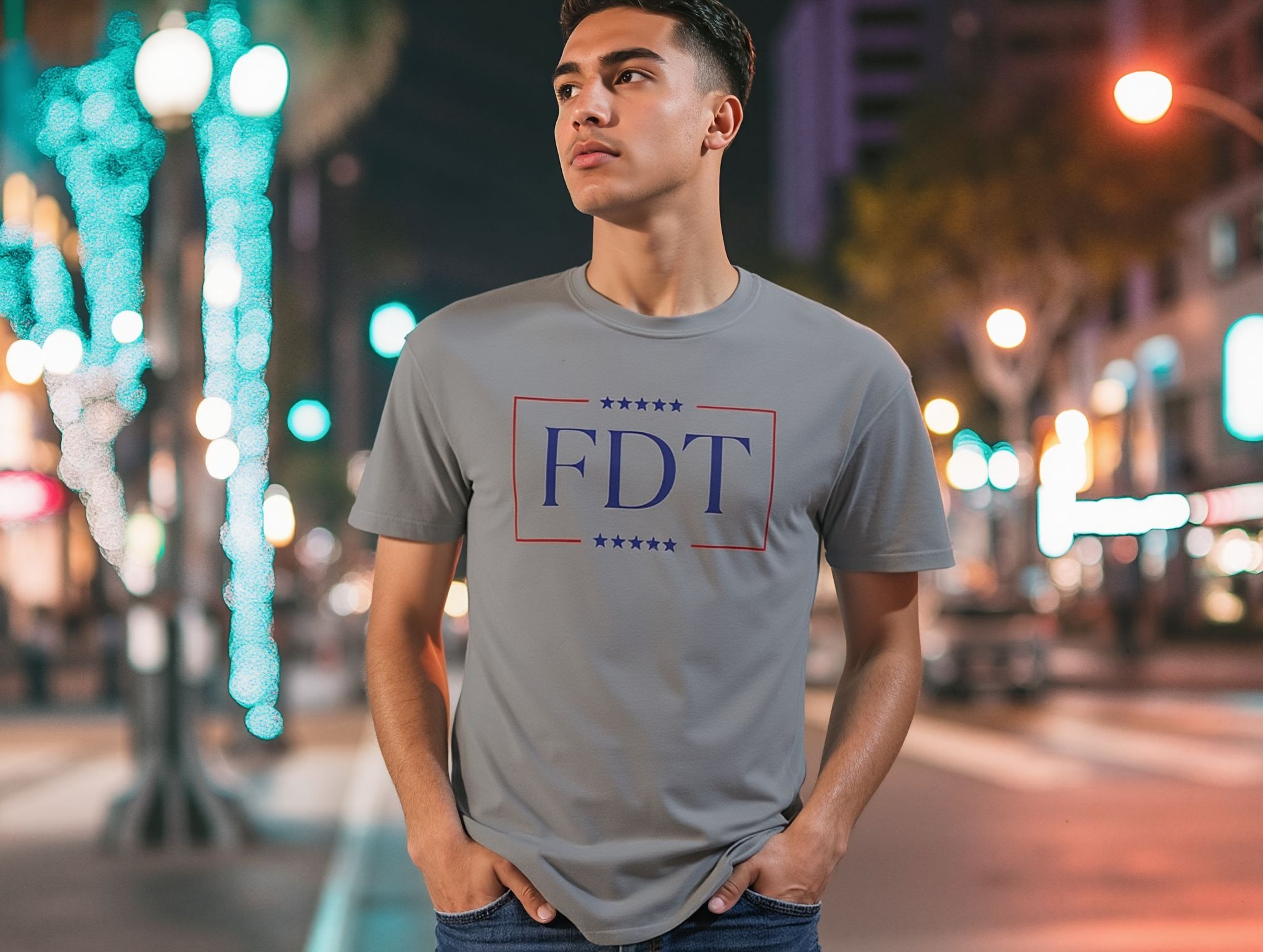 Fuck DT Protest T-shirt, Unisex - Image 4
