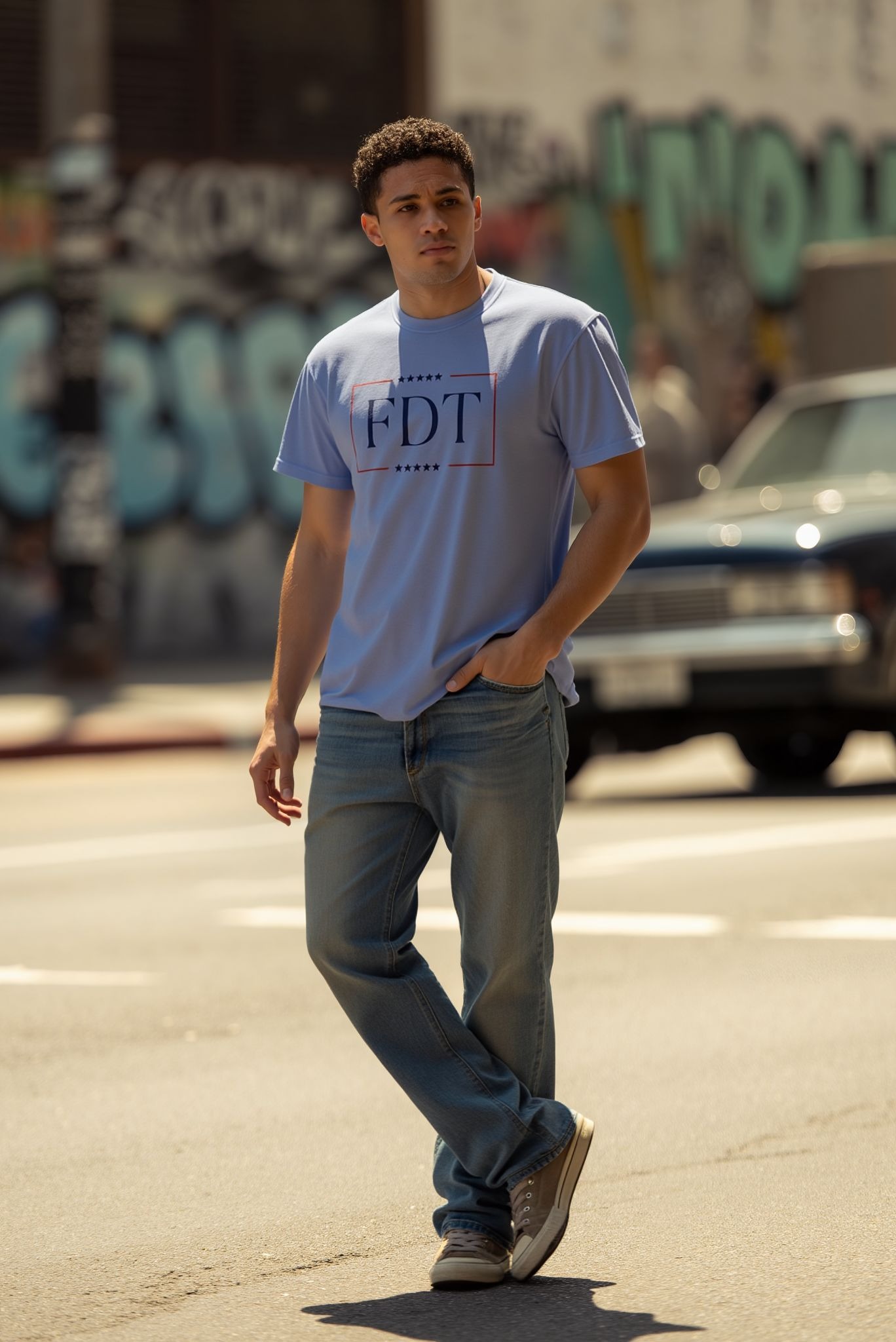 Fuck DT Protest T-shirt, Unisex - Image 2