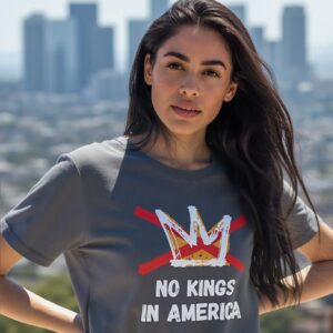 No Kings in America Heavy Cotton T-Shirt