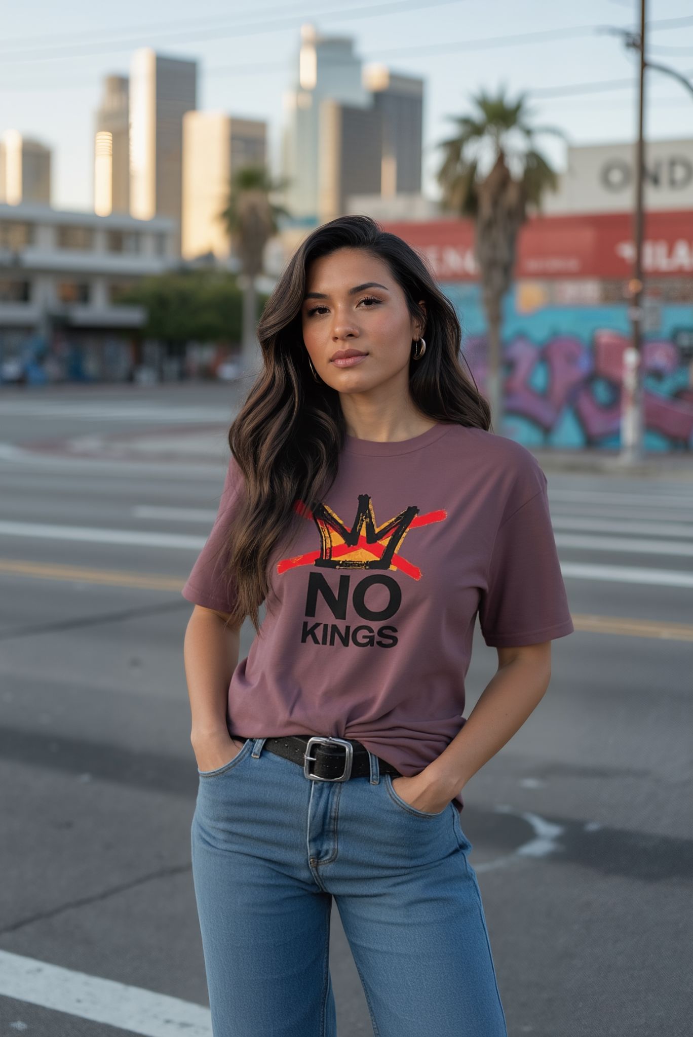 No Kings crown Unisex Protest T-shirt, Variety of Colors