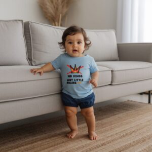 Adorable Little Rulers Infant Tee - Mini protest baby Tshirt