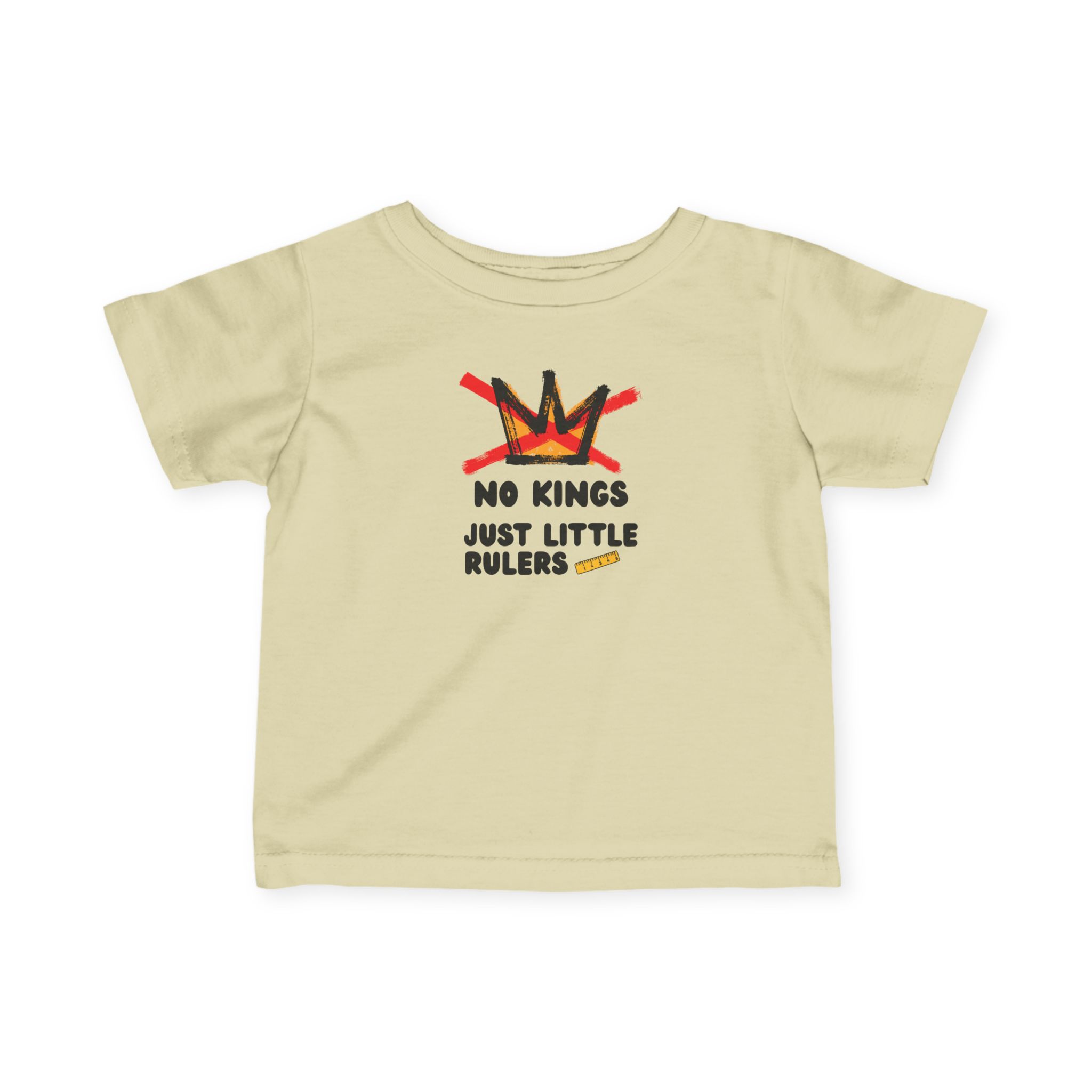Adorable Little Rulers Infant Tee - Mini protest baby Tshirt - Image 6