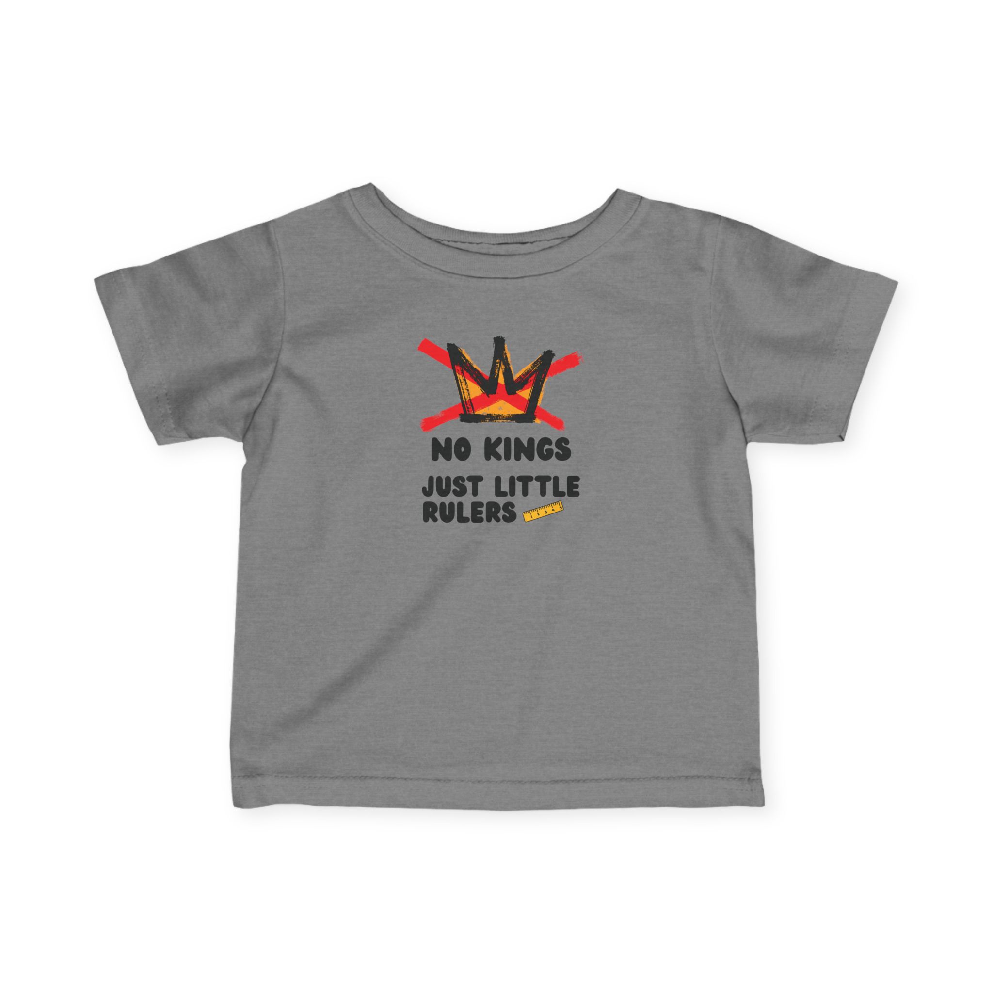Adorable Little Rulers Infant Tee - Mini protest baby Tshirt - Image 8